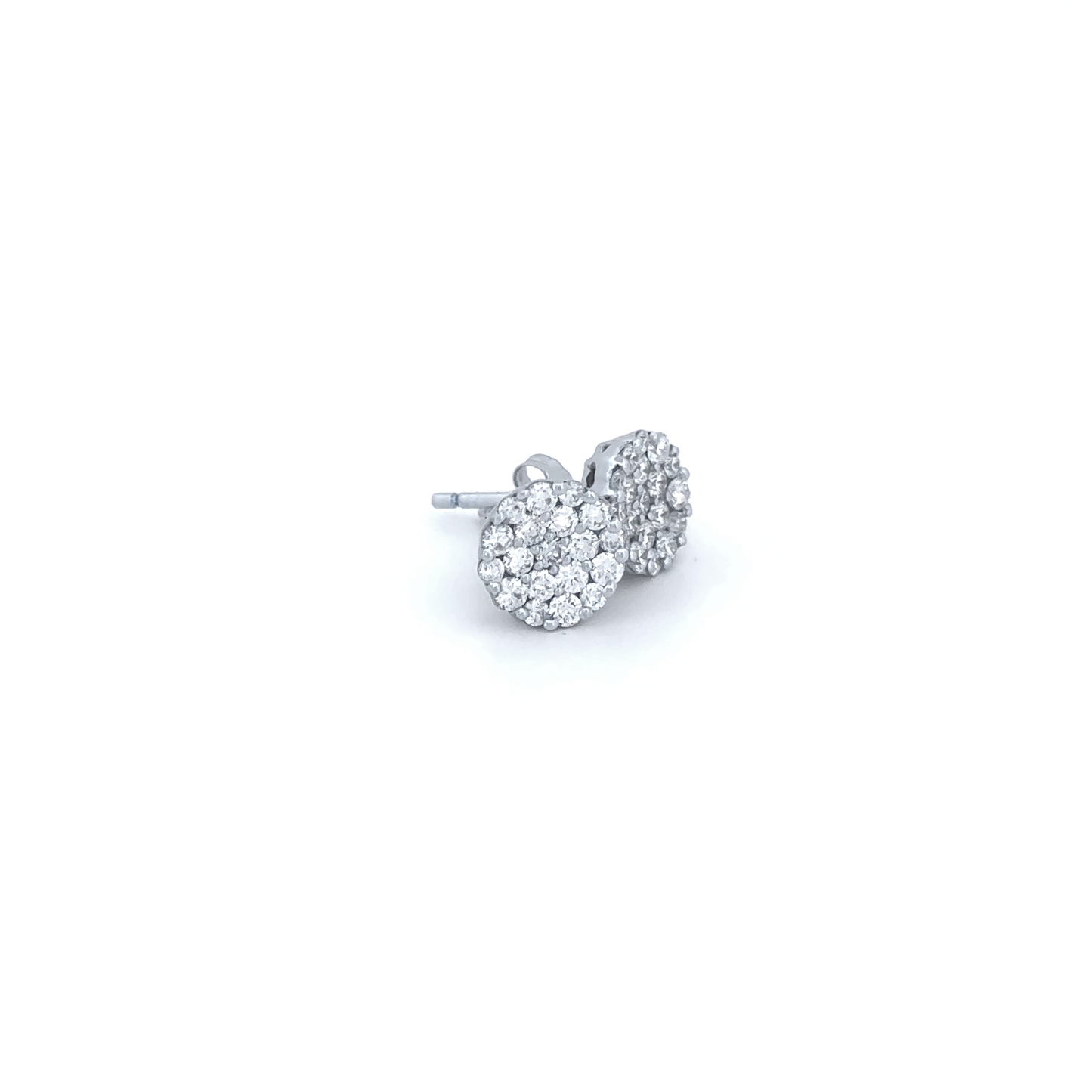 Timeless Diamond Cluster Earrings