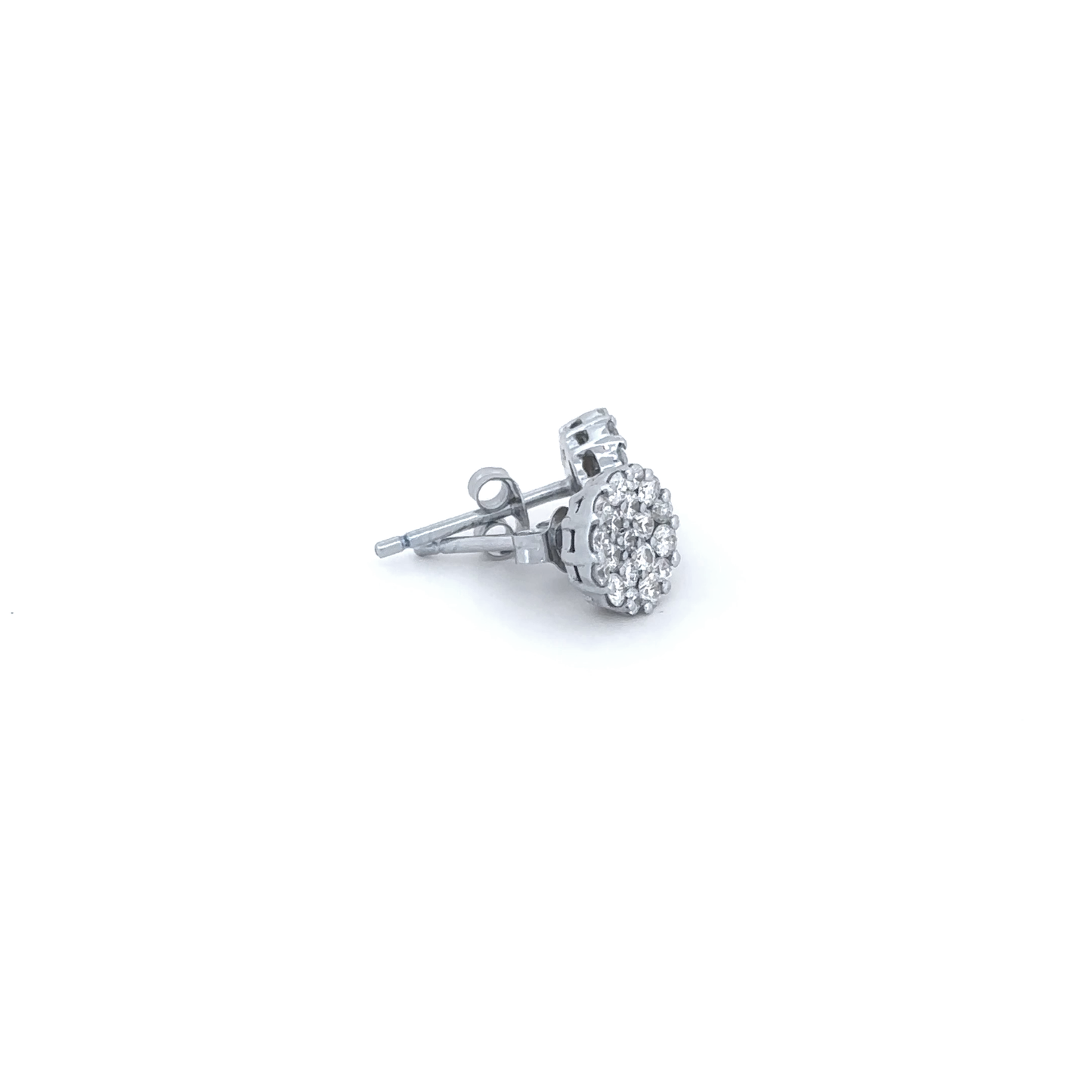 Timeless Diamond Cluster Earrings