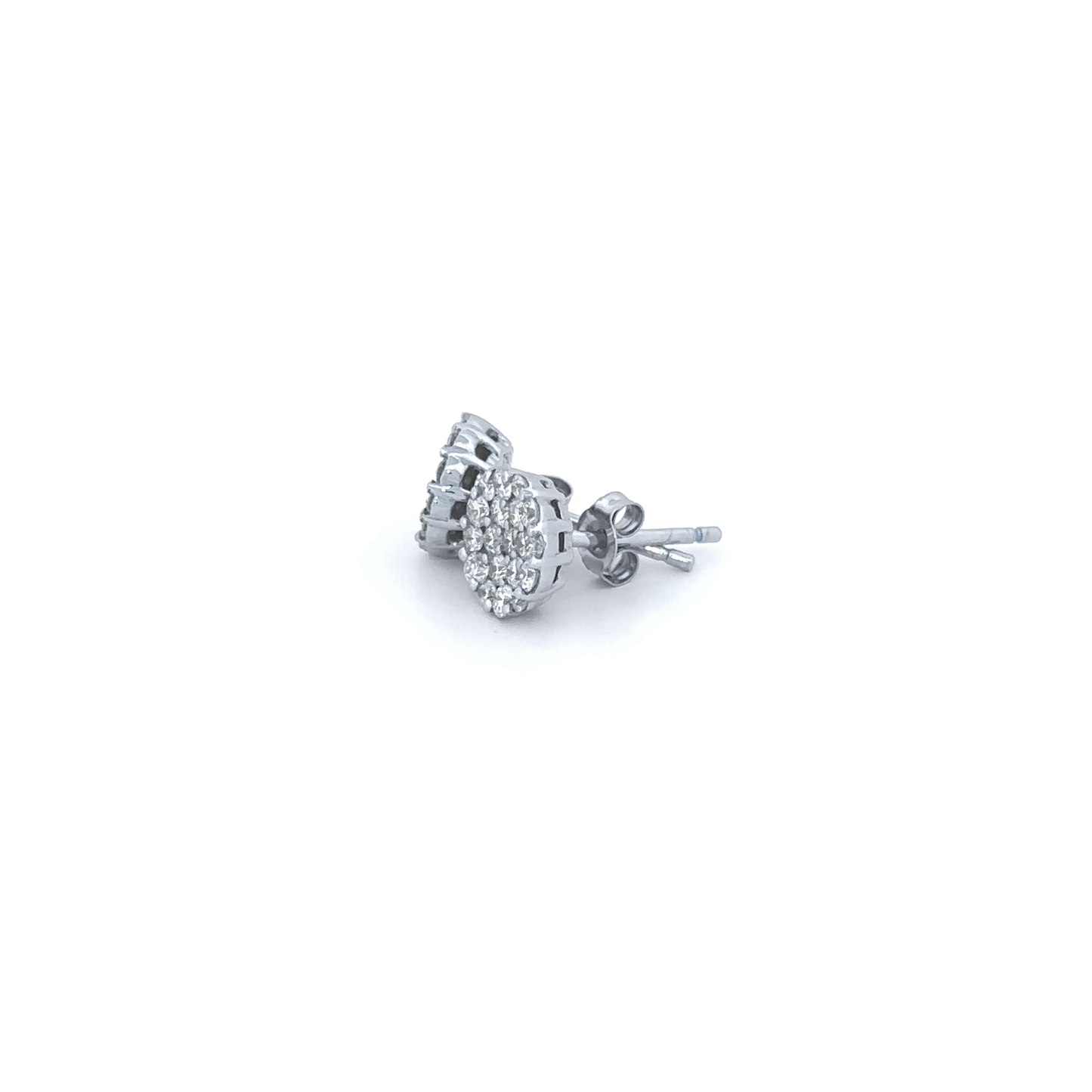 Timeless Diamond Cluster Earrings