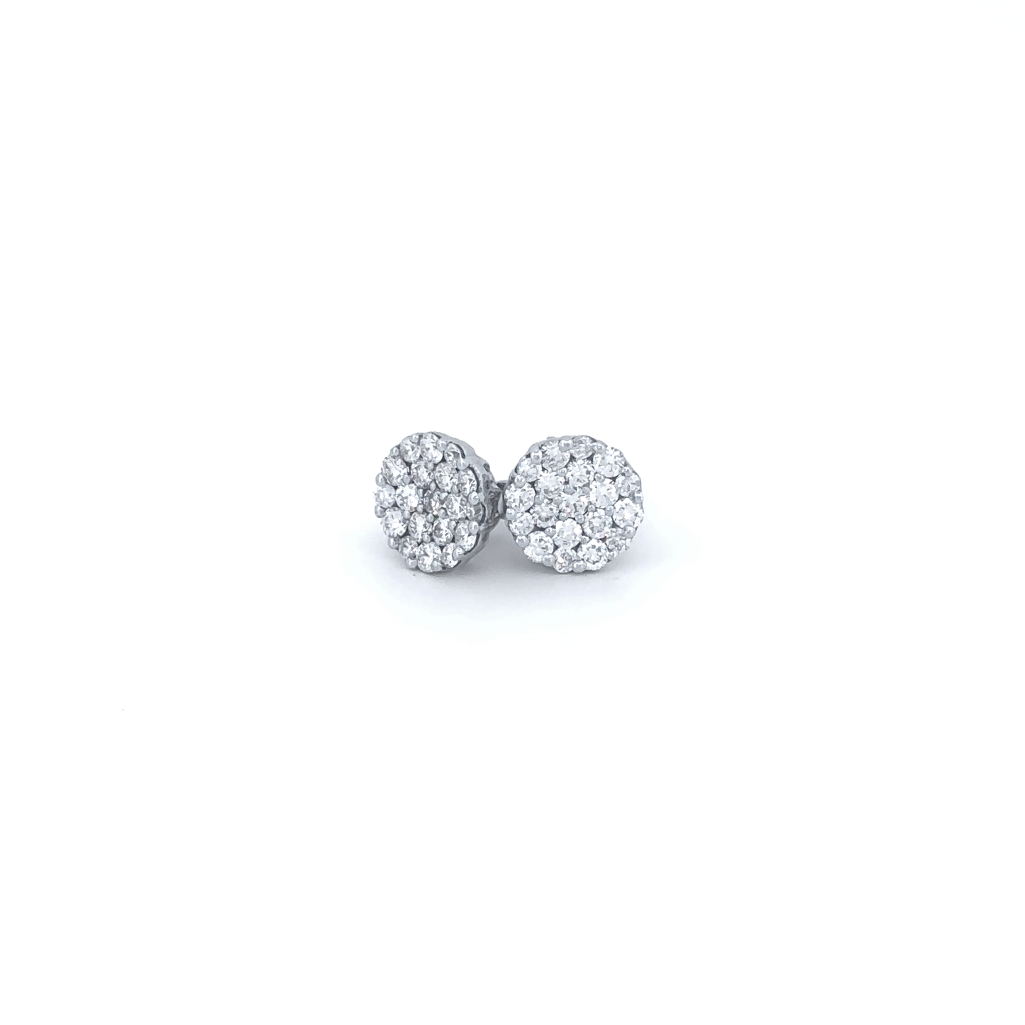 Timeless Diamond Cluster Earrings