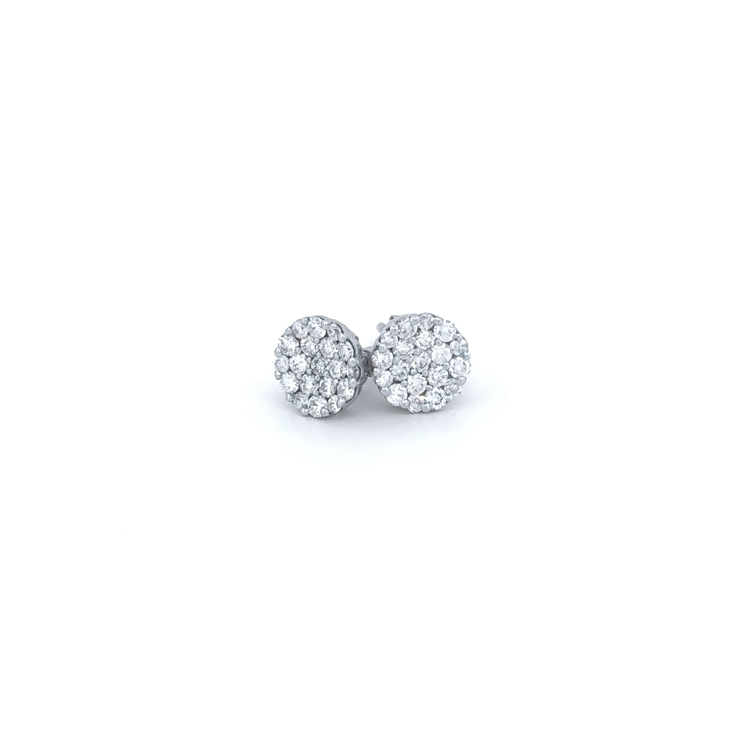 Timeless Diamond Cluster Earrings